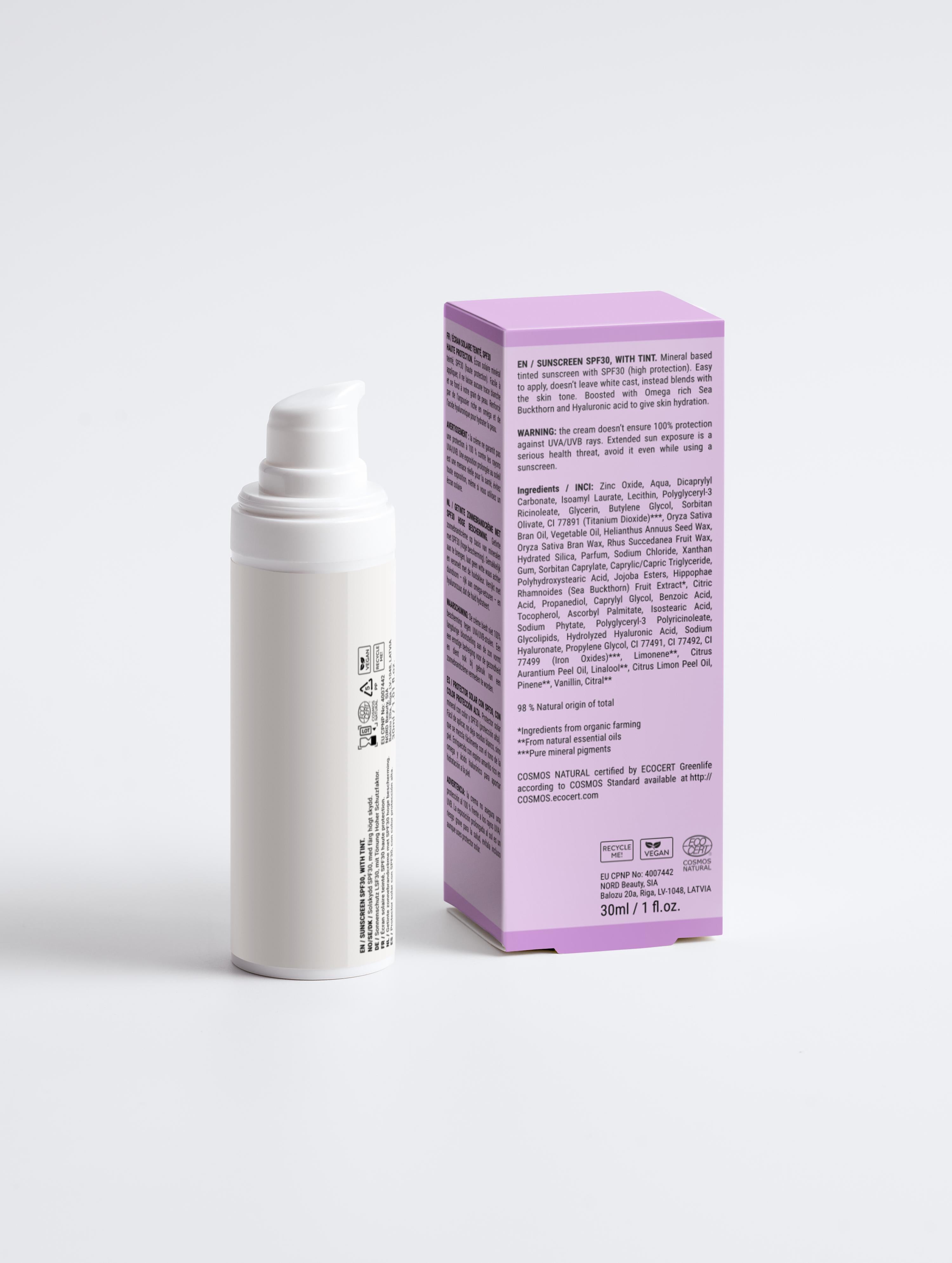 Éthira Sun Veil SPF30 Mineral Tinted Sunscreen